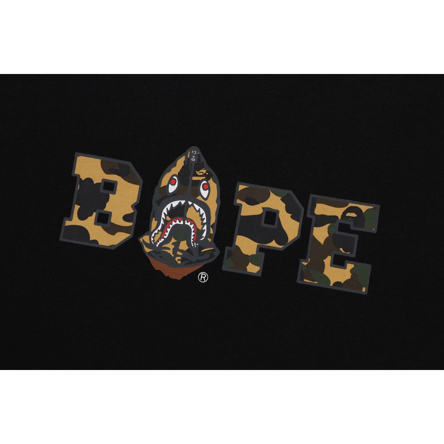 1ST CAMO BAPE LOGO RELAXED FIT TEE MENS